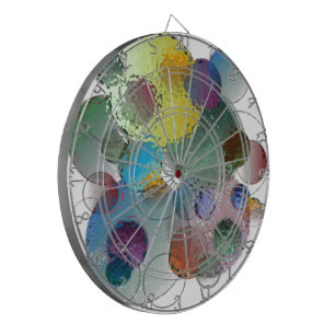 Glass Bubbles Dartboard