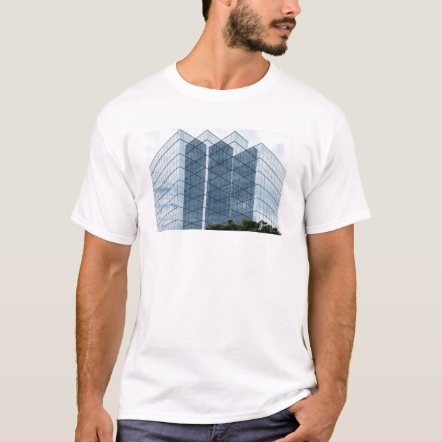 Glass Building Grids T-Shirt (Front)