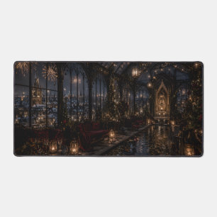 Glass Cathedral Hall Desk Mat   Soothing Savage