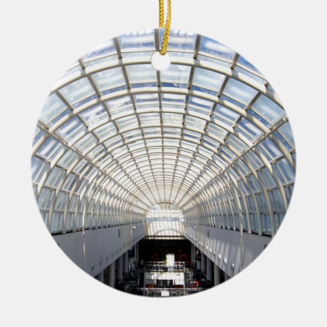 Glass Ceiling Fine Art Photography Ornament (Front)