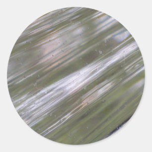 Glass Classic Round Sticker