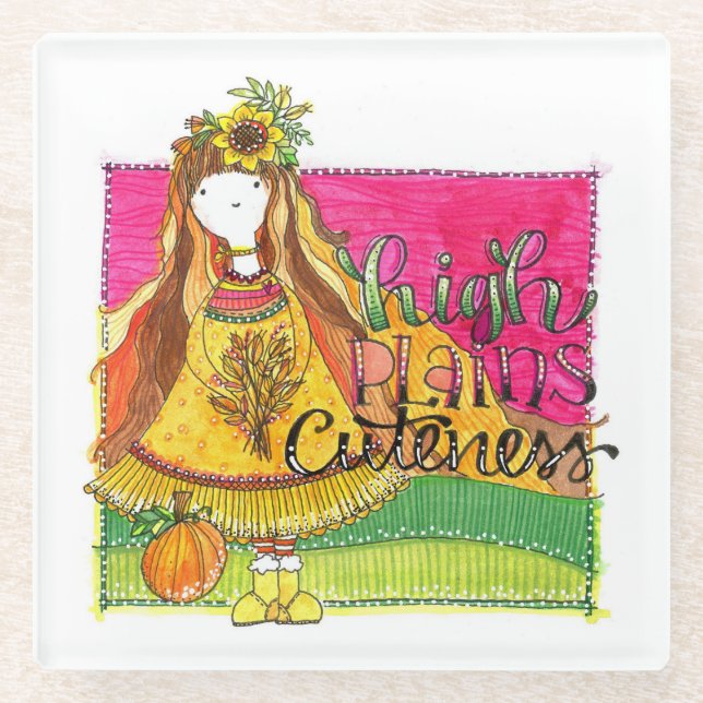 Glass Coaster (Front)