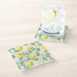 Glass Coaster-Lemons Coaster