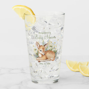 Glass Cup for baby shower.