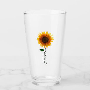 Glass Cup - You Are My Sunshine