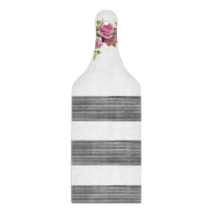 Glass Cutting Board Floral