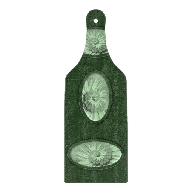 Glass Cutting Board Floral (Front)