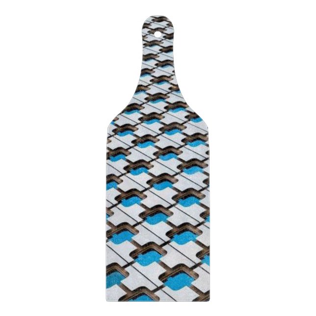 Glass Cutting Board Grey Blue (Front)