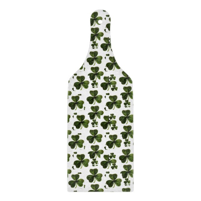 Glass Cutting Board Happy St. Patrick's Day (Front)