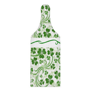 Glass Cutting Board Happy St. Patrick's Day