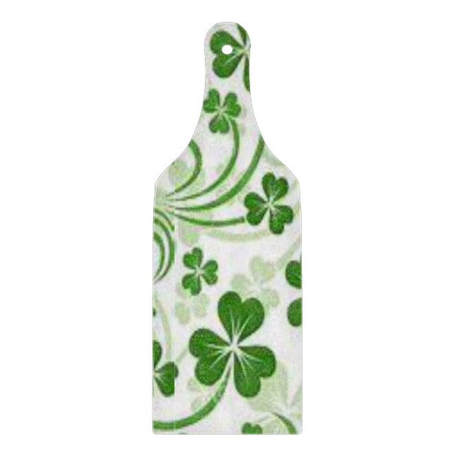 Glass Cutting Board Happy St. Patrick's Day (Front)