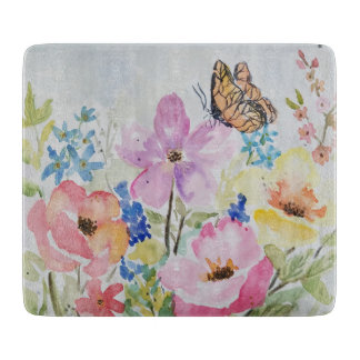 Glass Cutting Board- Medow  Board