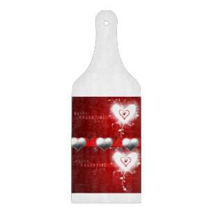 Glass Cutting Board Valentine's Day