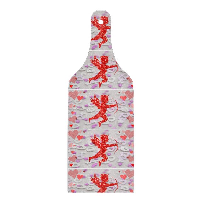 Glass Cutting Board Valentine's Day (Front)