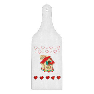 Glass Cutting Board Valentine's Day