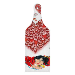 Glass Cutting Board Valentine's Day