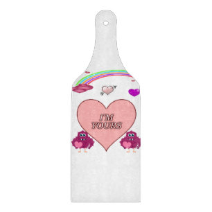 Glass Cutting Board Valentine's Day