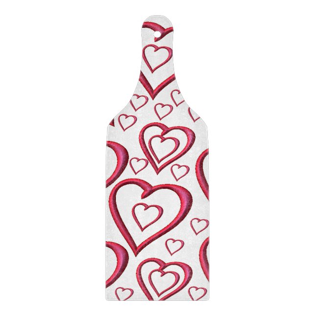 Glass Cutting Board Valentine's Day (Front)