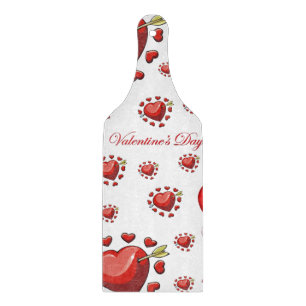Glass Cutting Board Valentine's Day