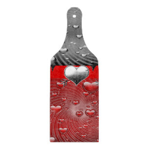 Glass Cutting Board Valentine's Day