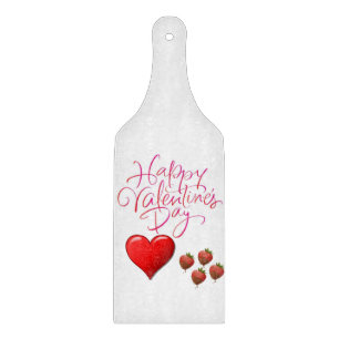 Glass Cutting Board Valentine's Day