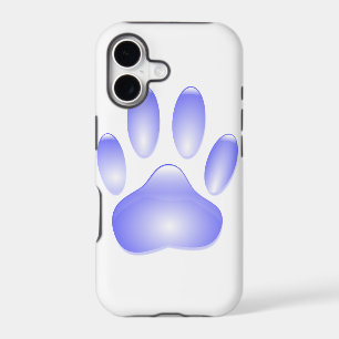 Glass Dog Paw Print