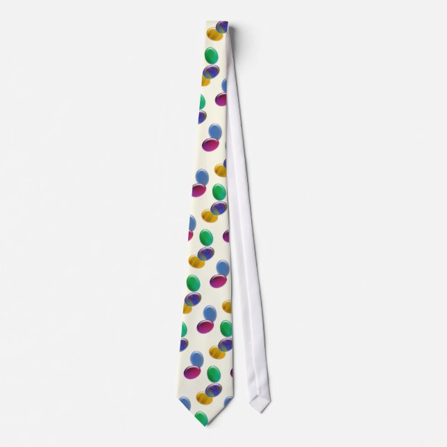 Glass Easter Eggs Tie (Front)