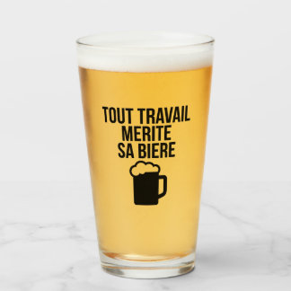 Glass Every job deserves its beer
