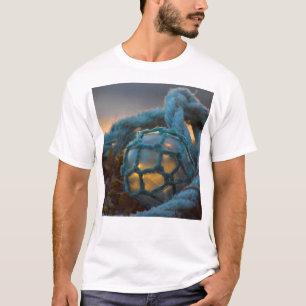 Glass fishing float, Sunset, Alaska T-Shirt