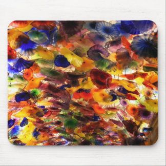 Glass Flower Ceiling Mouse Pad