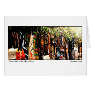 Glass Fresco at Big Millys, Ghana