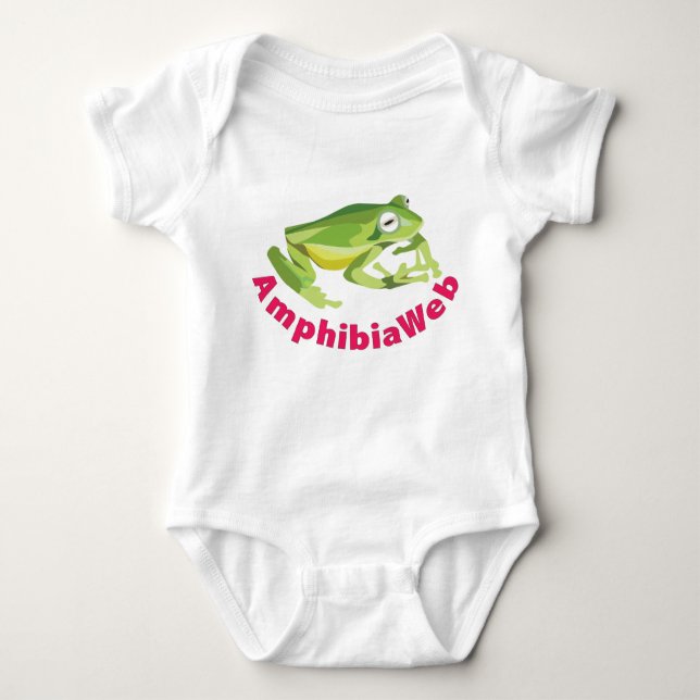 Glass Frog Love Infant T-Shirt Baby Bodysuit (Front)
