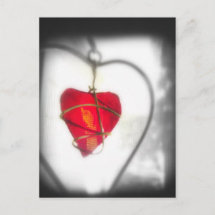 Glass Heart Postcard