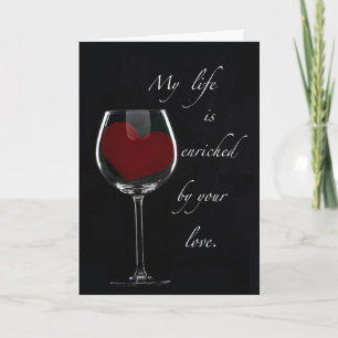 Glass Heart, Valentine's Day Holiday Card
