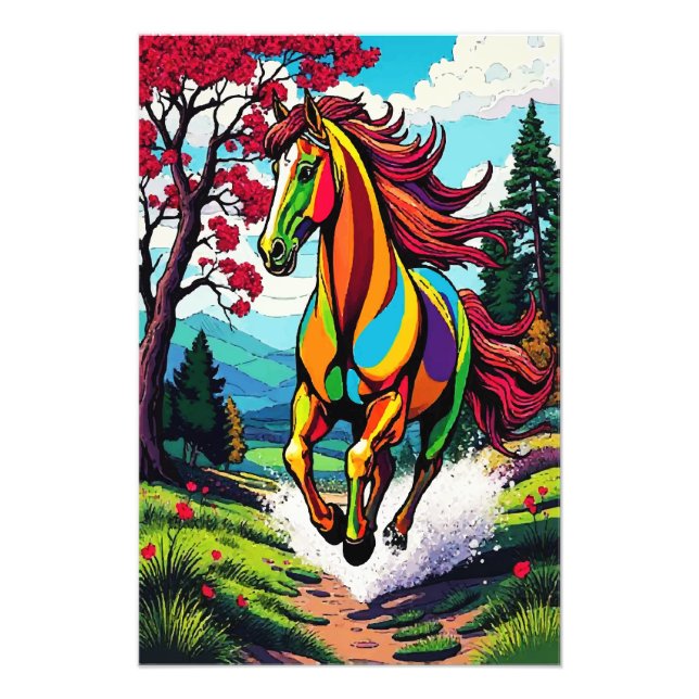 GLASS HORSE PHOTO PRINT (Front)