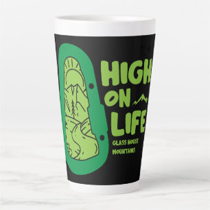 Glass House Mountains Alpinism Australia Latte Mug