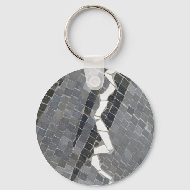 Glass mosaic keychain (Front)