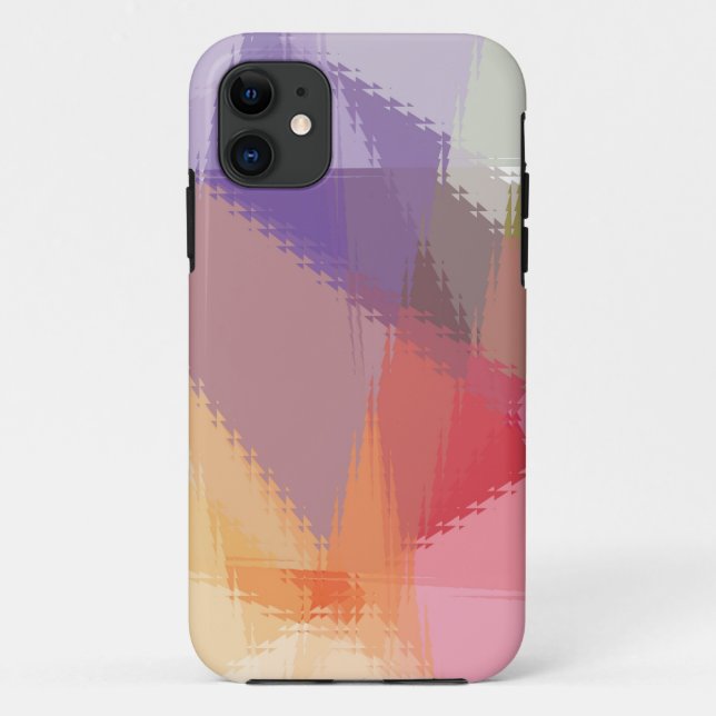 Glass Mosaic Modern Geometric Pattern Case-Mate iPhone Case (Back)