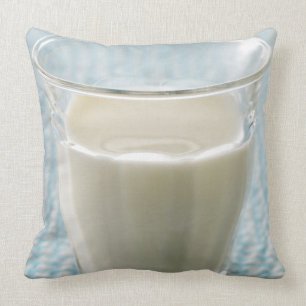 Glass of milk cushion
