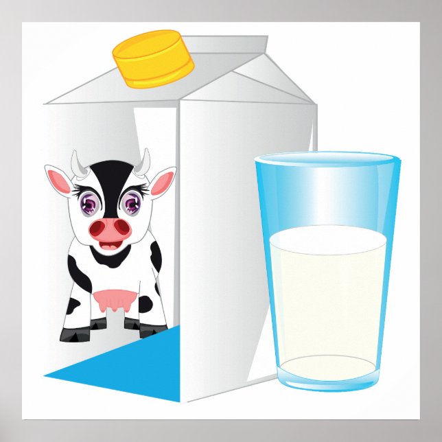 Glass Of Milk Poster (Front)