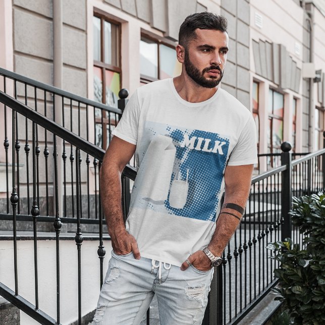 Glass Of Milk T-Shirt (Creator Uploaded)