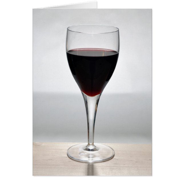 Glass of red wine (Front)