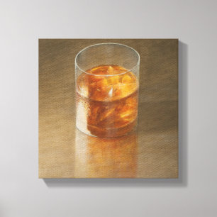 Glass of Whisky 2010 Canvas Print