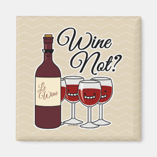 Glass of Wine not grapes alcohol red rose pinot am Magnet
