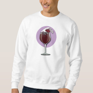 Glass Of Wine  Sweatshirt