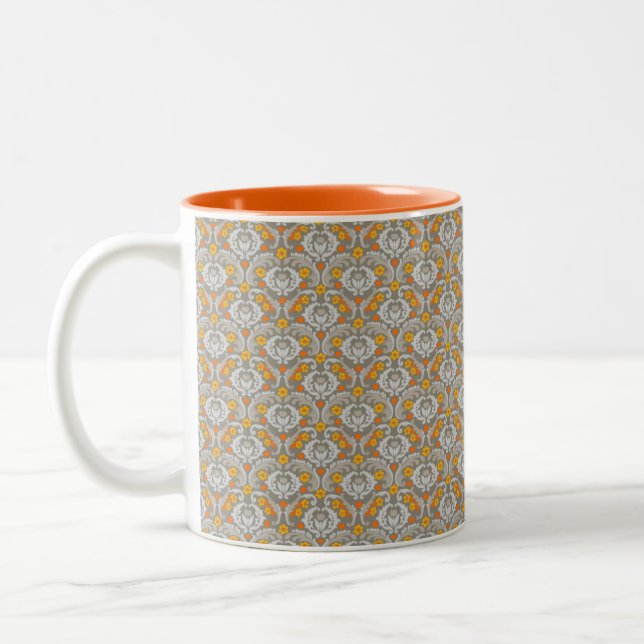 Glass Orangerie Two-Tone Coffee Mug (Left)