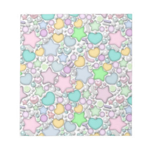 Glass ornaments notepad