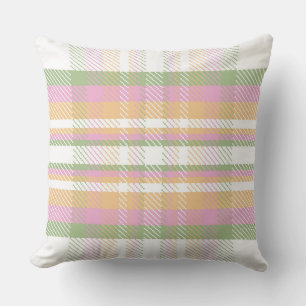 Glass Plaid SGL Cushion