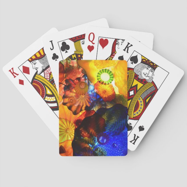 Glass Playing Cards (Back)