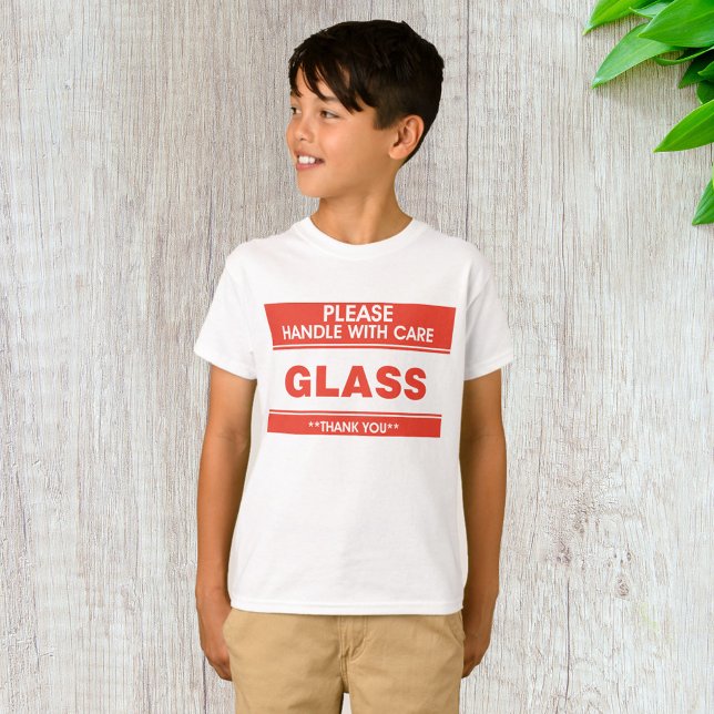 Glass Please Handle With Care T-Shirt (Creator Uploaded)
